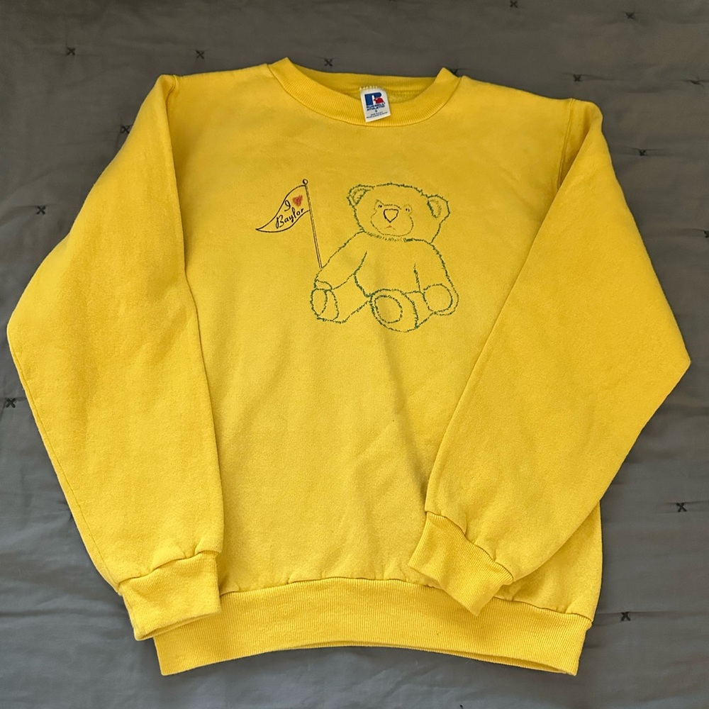 Vintage Baylor bear pullover